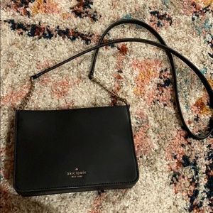Kate space black small purse
